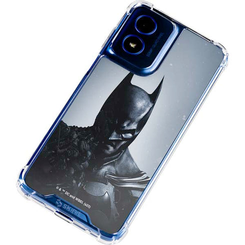 DC Comics Arkham Origins Batman Moto G 5G (2024) Clear Case